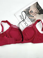 Lace Push Up Bra Breathable Bow Tie Women's Lingerie