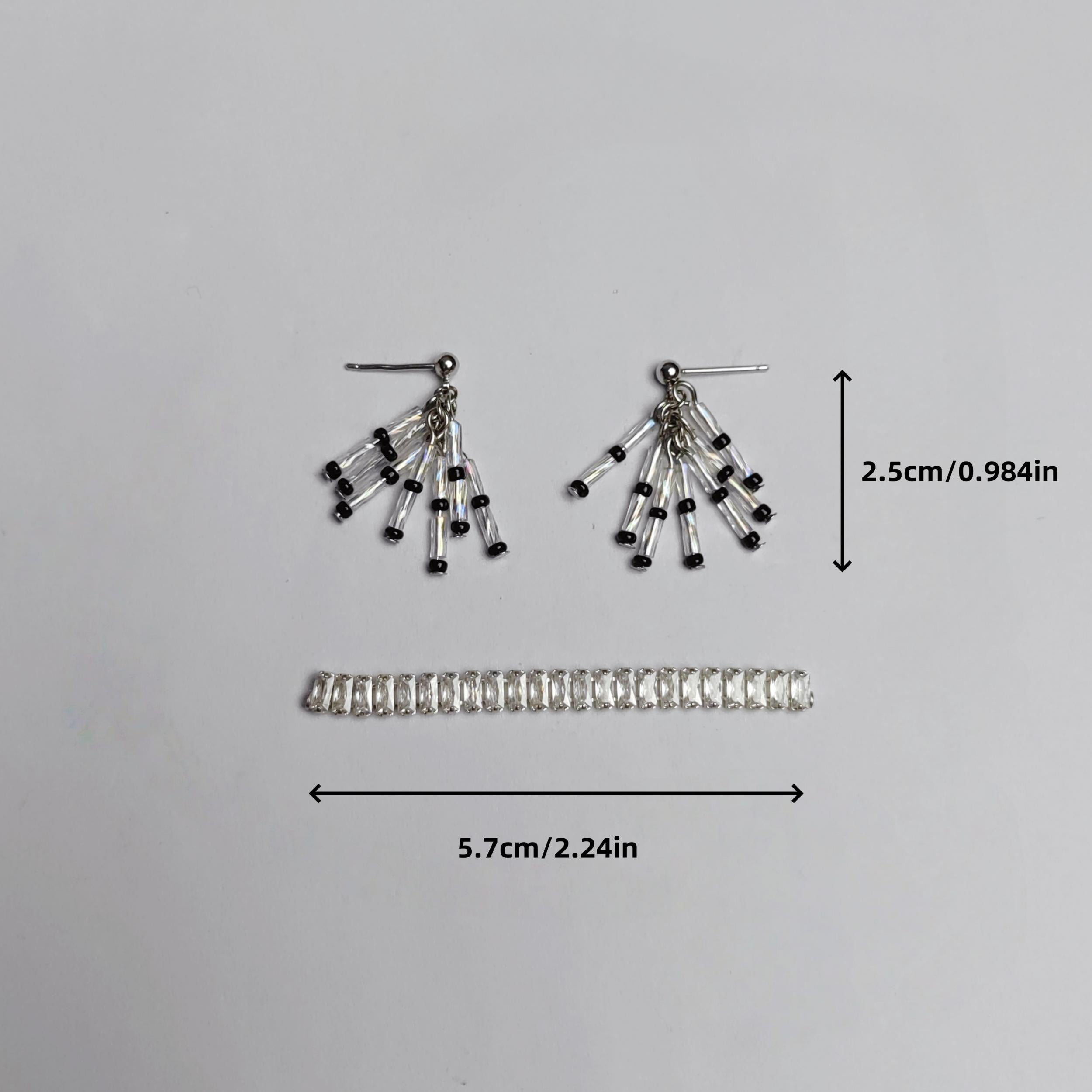 Fashionable Crystal Jewelry Set for Women