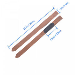 Cohide Leather Weightlifting Straps With Soft Lining Wrist Loop