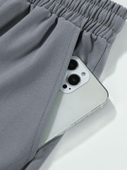 Men's Drawstring Loose Long Pants With Pockets for Spring & Summer