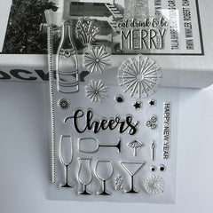 Cartoon Transparent Stamp Reusable Stationery for Students