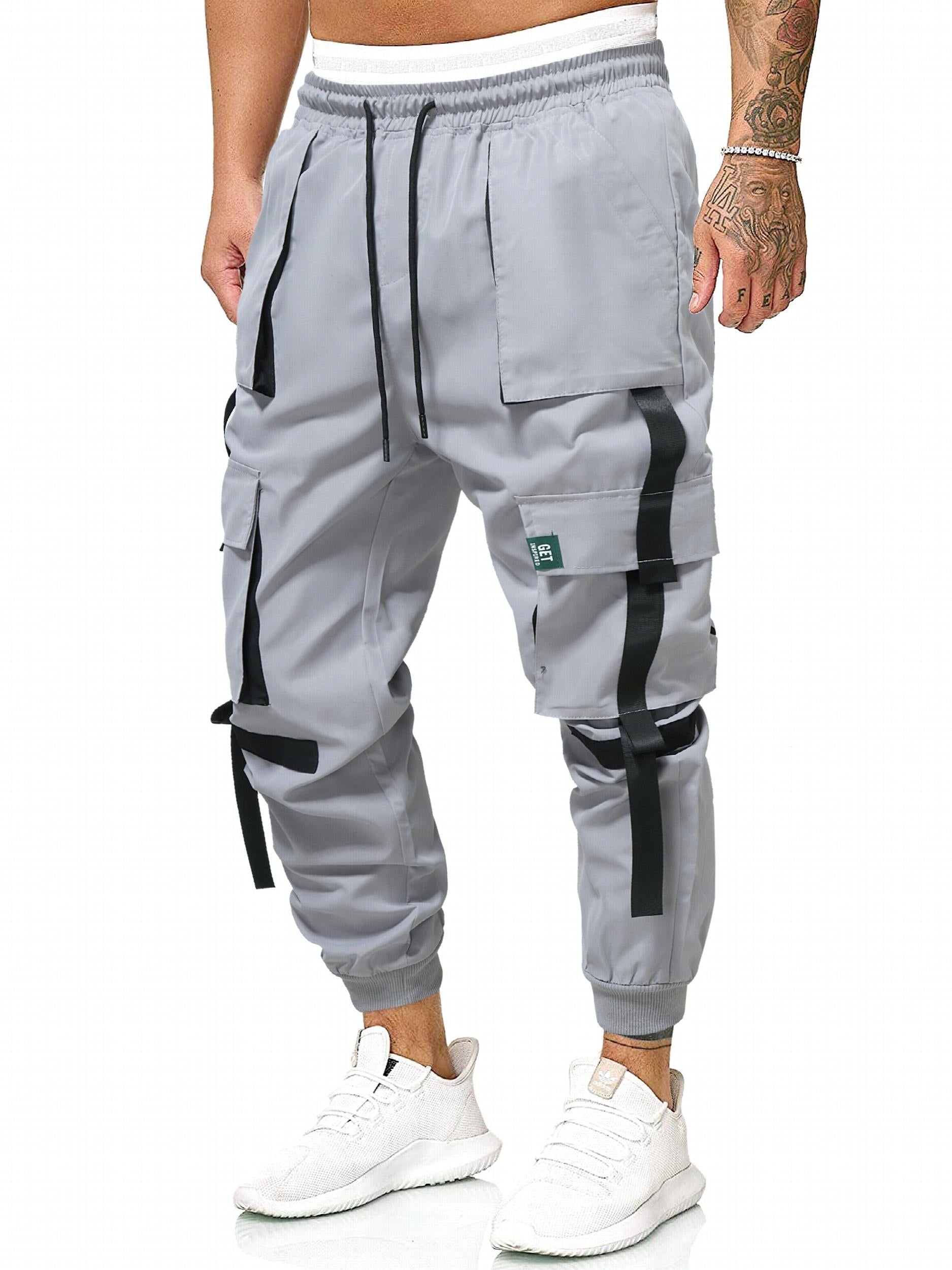 Flap Pockets Cargo Pants Men s Joggers For Autumn