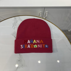 MANANA Game Peripheral Hat Autumn Winter Warm Knitted Hat Solid Woolen Hat