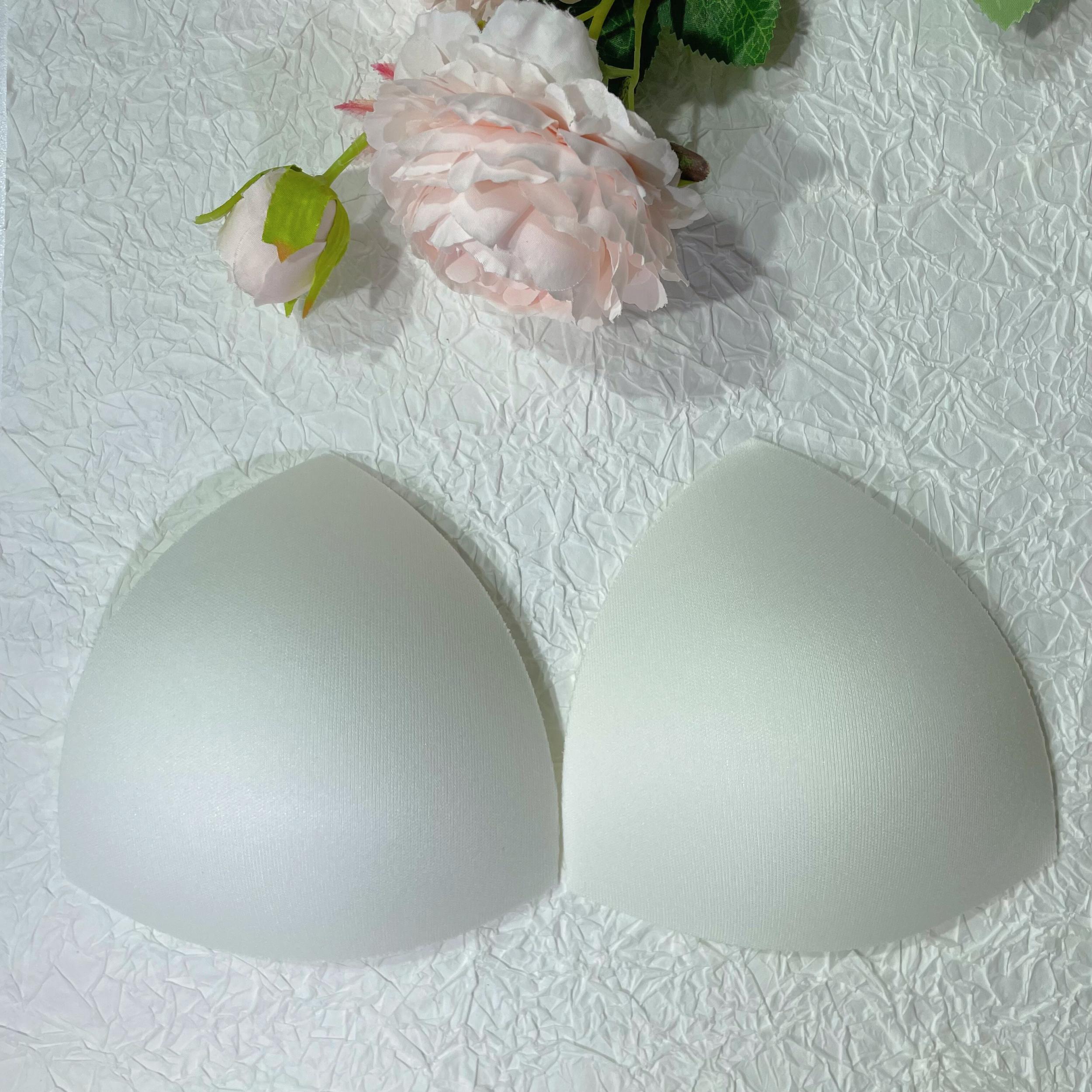 Sponge Bra Insert Pads Triangle Cups Chest Enhancer Women's Lingerie