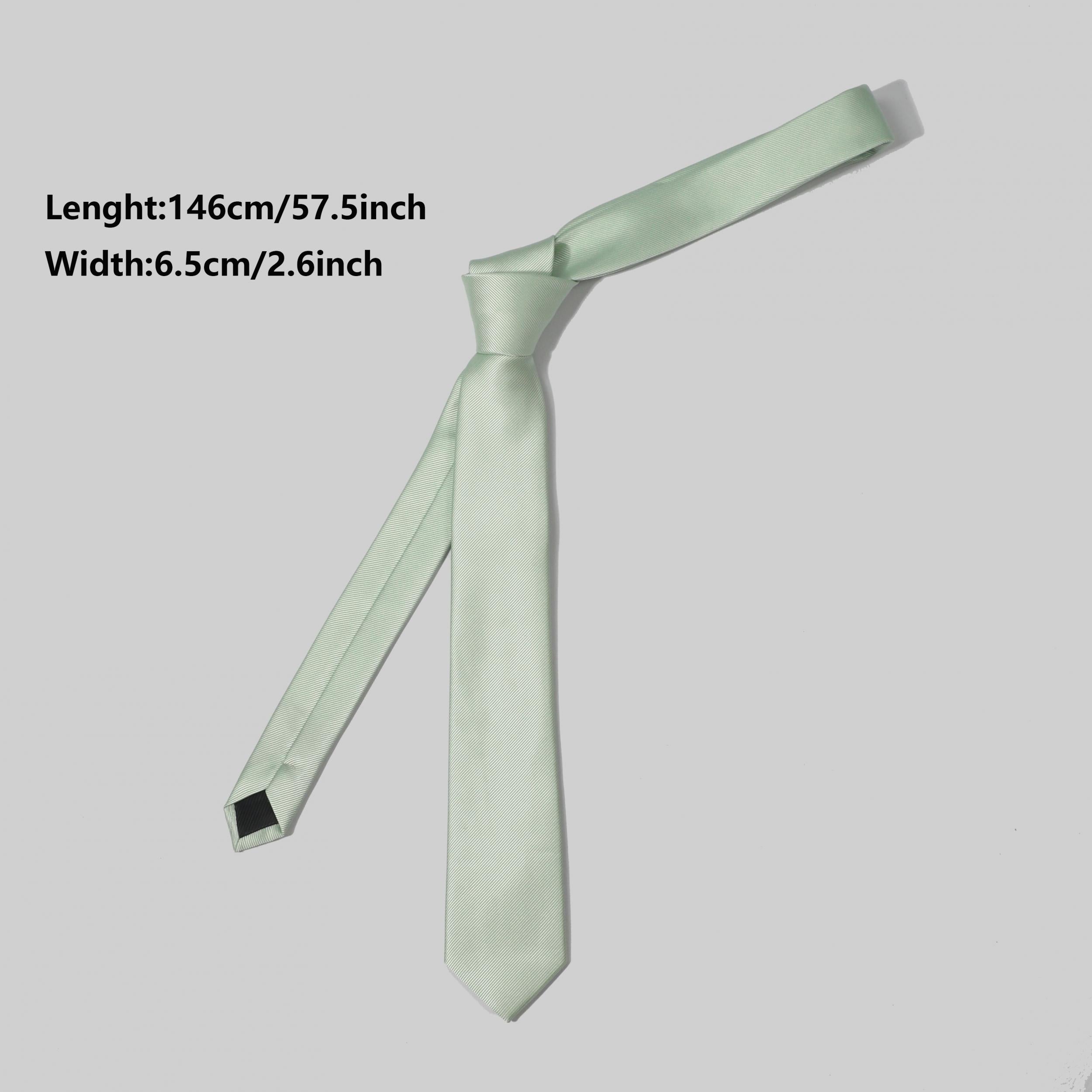 Solid Spot Pattern Men's Tie