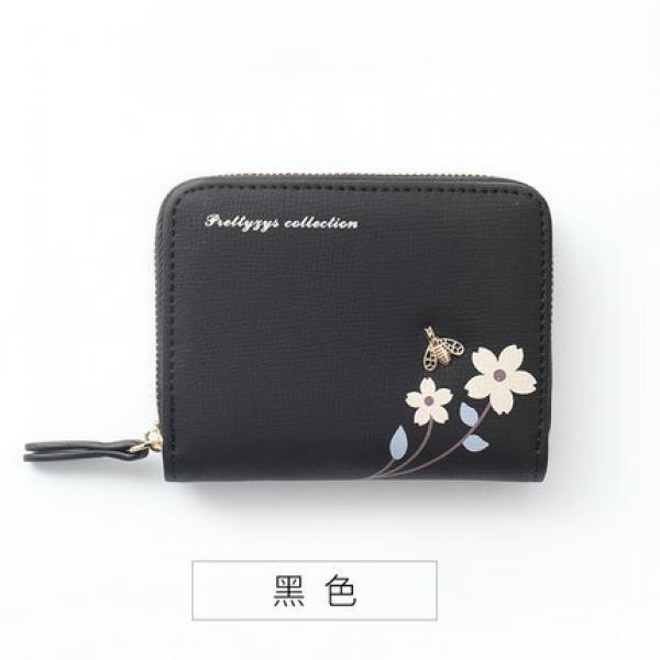 Prati's Women's Short Wallet Multi-function Folding Zero Wallet