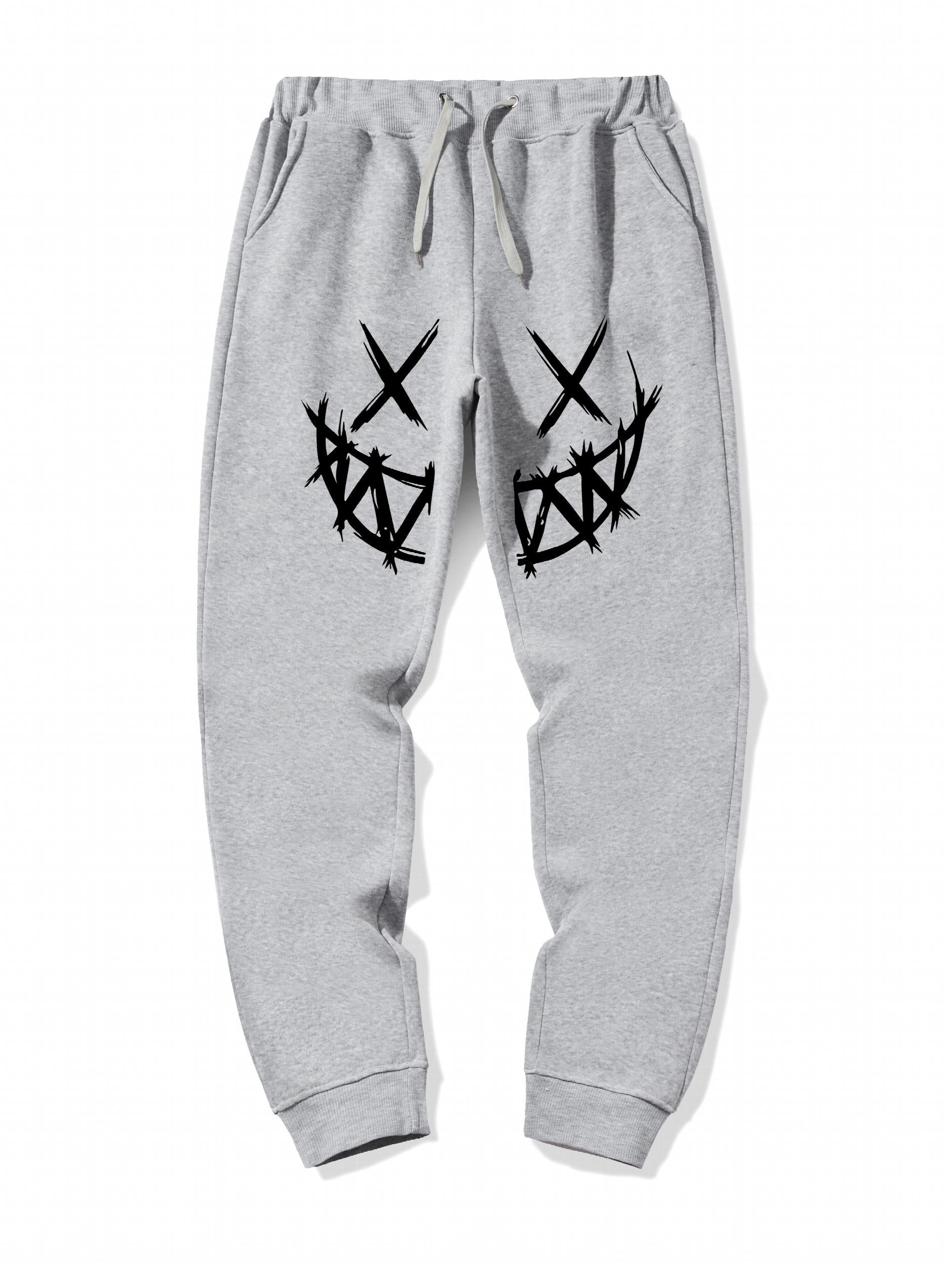 Men's Funny Print Jogger Sweatpants Casual Sport Pants