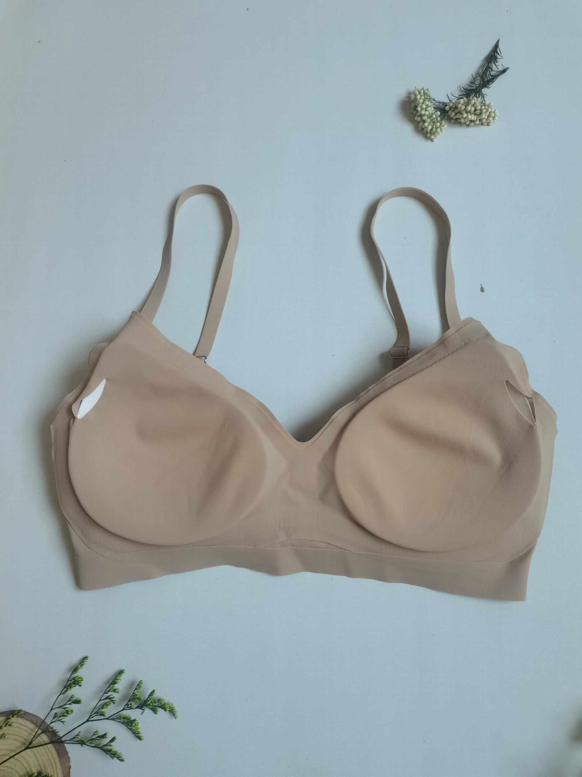 Seamless Wireless Bra Comfortable Breathable Intimates Bra