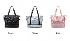Waterproof Oxford Gym Bag for Women with Dry Wet Separation