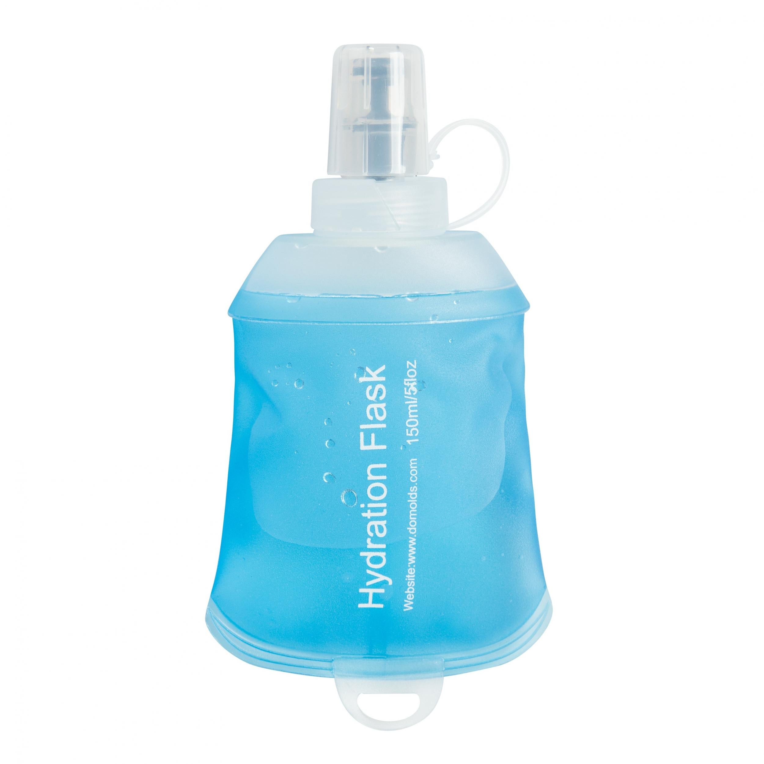 1pc 150ml Soft Collapsible Water Bottle Portable Foldable Water Bag