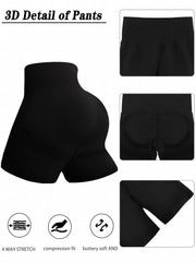 High Stretch Yoga Running Shorts Women's Activewear