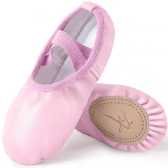 Girls' Split Sole Ballet Shoes - Comfortable and Durable - Toddler to Big Kid