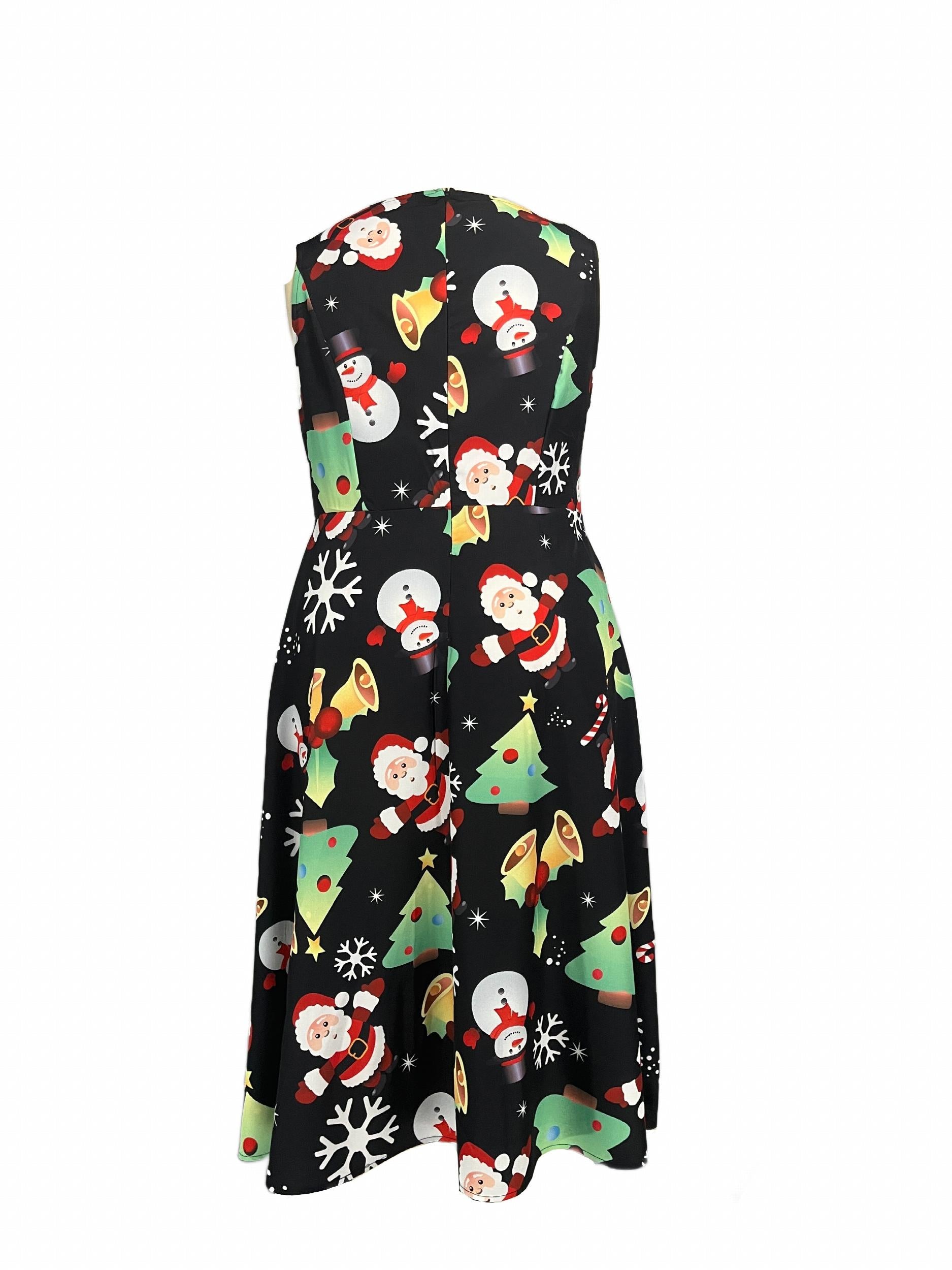 Christmas Dress Women's Plus A line Tank Dress