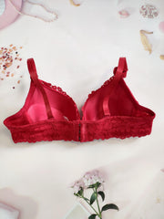 Lace Push Up Bra Comfy & Breathable Women's Lingerie