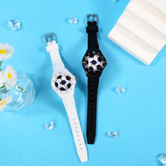 Sports Style Football Fan Quartz Watch for Boys, Birthday Gift