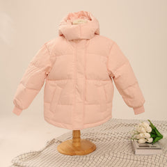 Sweet Girls Warm Hooded Coat Comfy Hoodies For Fall Winter