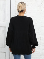 Casual Open Front Cardigan for Women