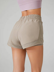 Women's High Waist Outdoor Sports Shorts Quick Drying Yoga Pants
