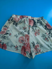 Floral Print Drawstring Shorts for Spring & Summer