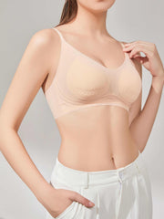Seamless Wireless Sports Bra Soft & Comfy Yoga Fitness Everyday Bra