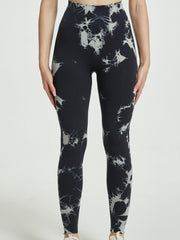Tie Dye Yoga Leggings High Waist Sports Pants