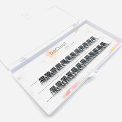 DIY Eyelash Extension Clusters 3D Segmented False Lashes Set