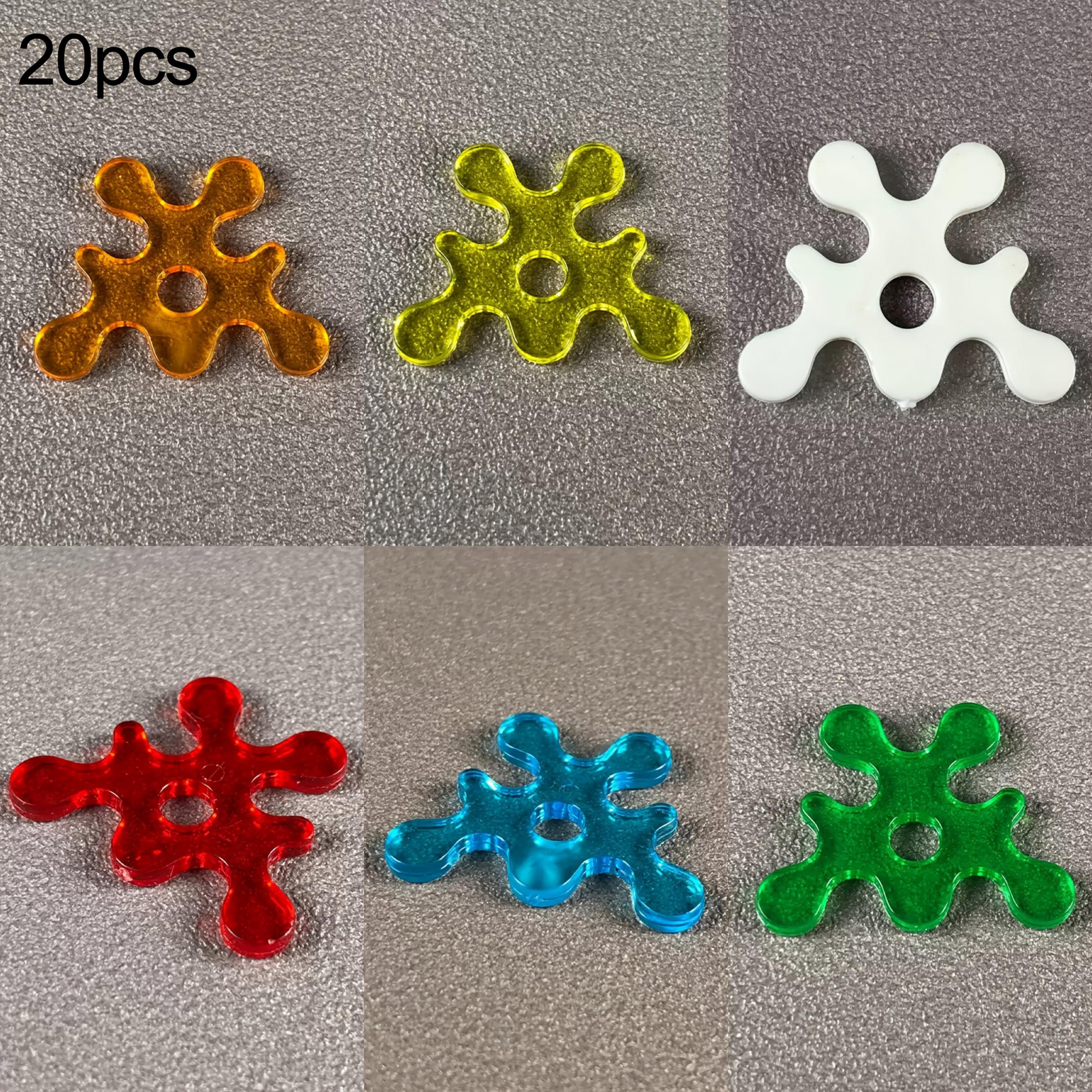 20pcs Small Particle Blocks Liquid Specific Parts DIY Plastic Accessories