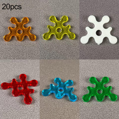 20pcs Small Particle Blocks Liquid Specific Parts DIY Plastic Accessories
