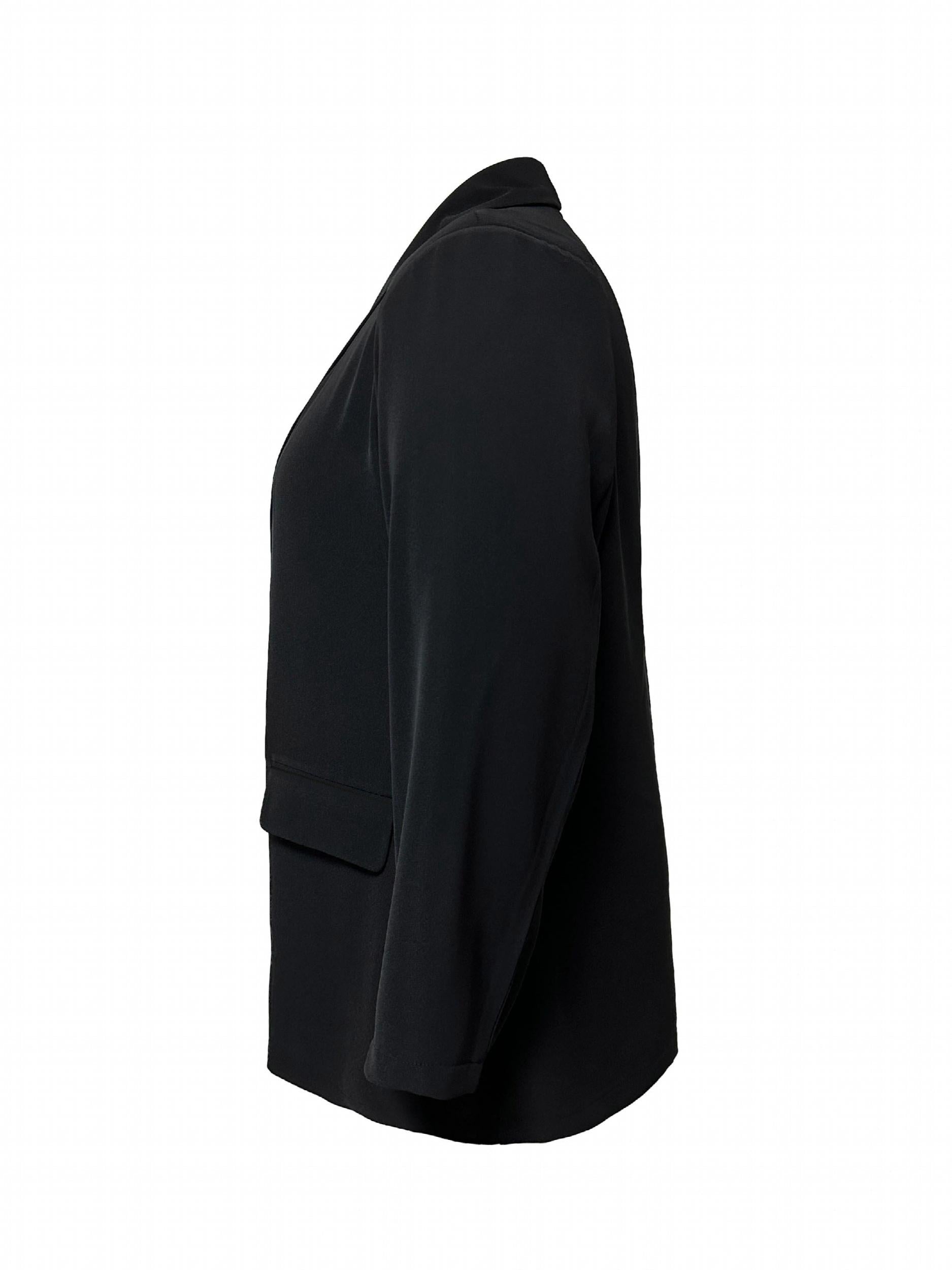 Casual Blazer Women's Plus Long Sleeve Open Front Blazer