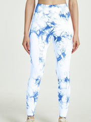Tie Dye High Waist Tummy Control Fitness Pants Yoga Leggings