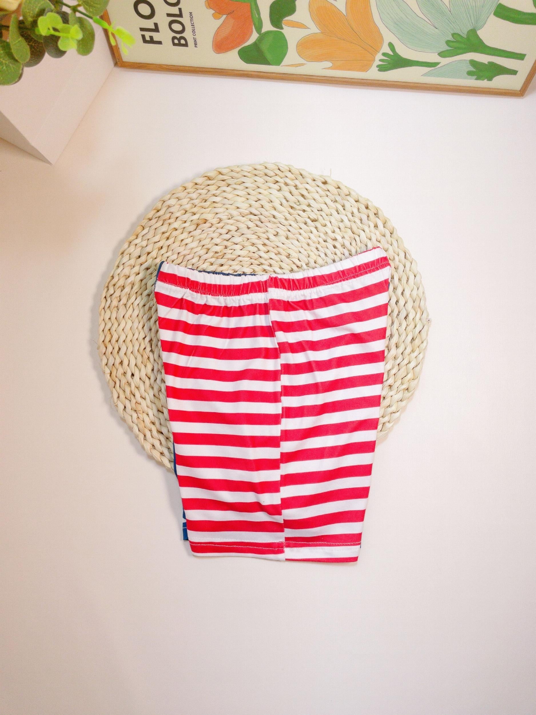 Boys Casual Stitching Shorts Swim Trunks for Summer Holiday