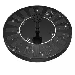 Solar Fountain Pump For Bird Bath 7 Water Styles 3W Solar Powered Water Fountain