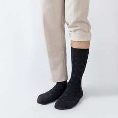 Men's Crew Socks Antibacterial Breathable Casual Socks