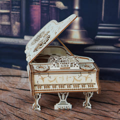 Wooden Piano 3D Puzzle DIY Model Educational Toy Gift