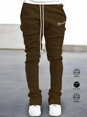 Comfy Bell Bottomed Pants Men's Casual Stretch Hip Hop Joggers