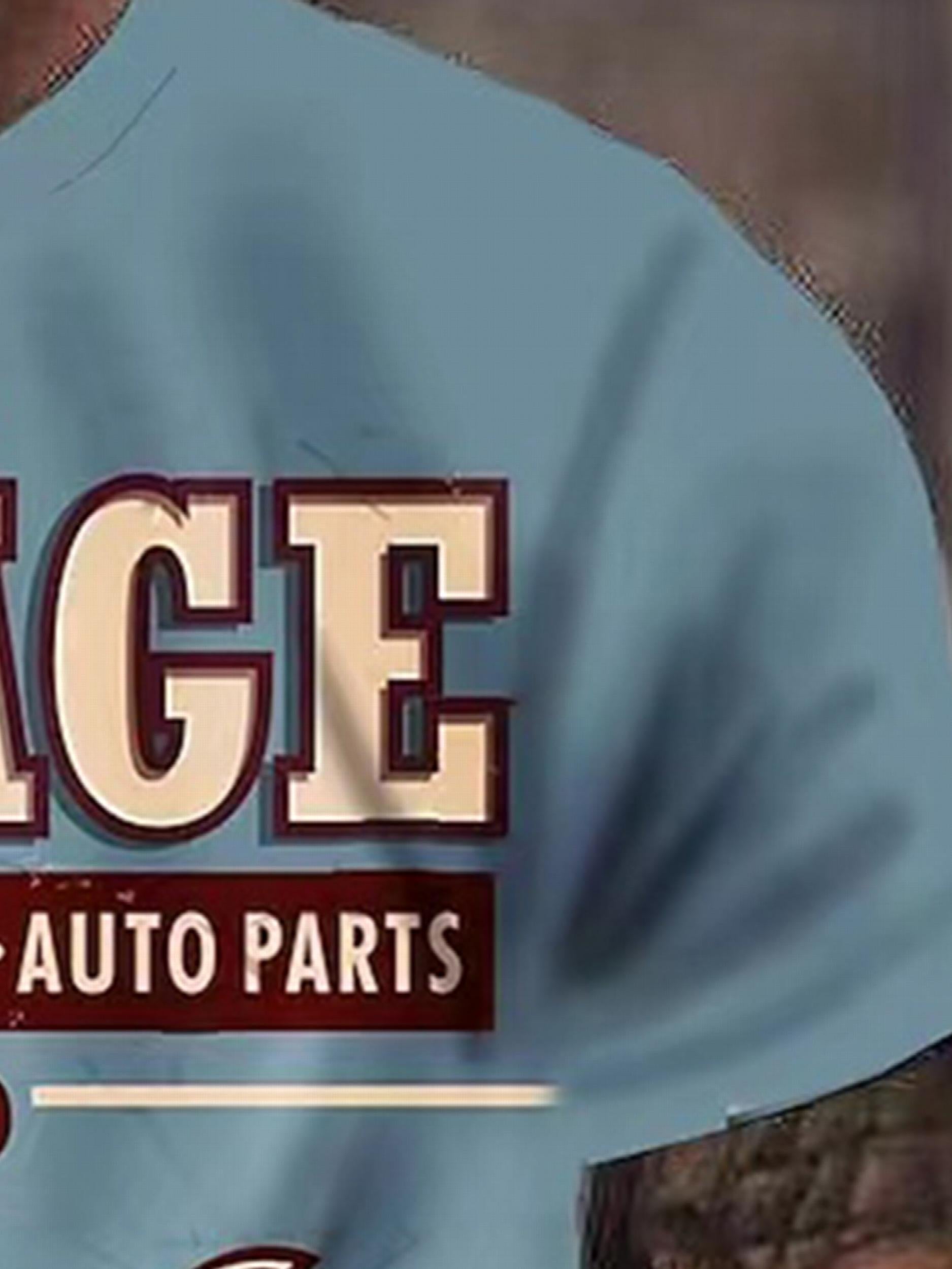 Men's Garage Print T Shirt 3D Digital Print Active Tee