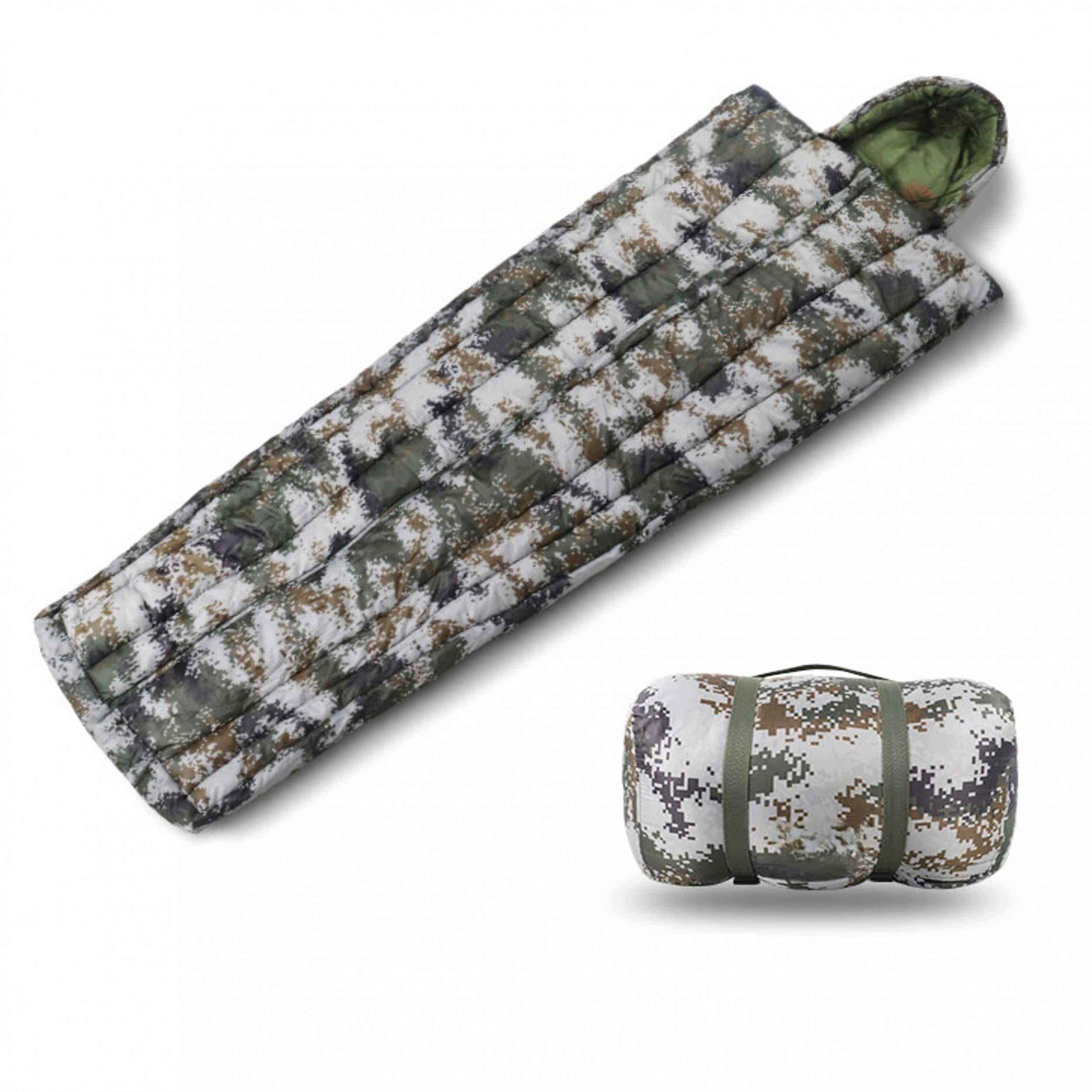 Camouflage Sleeping Bag Thickened Warm Outdoor Sleeping Bag