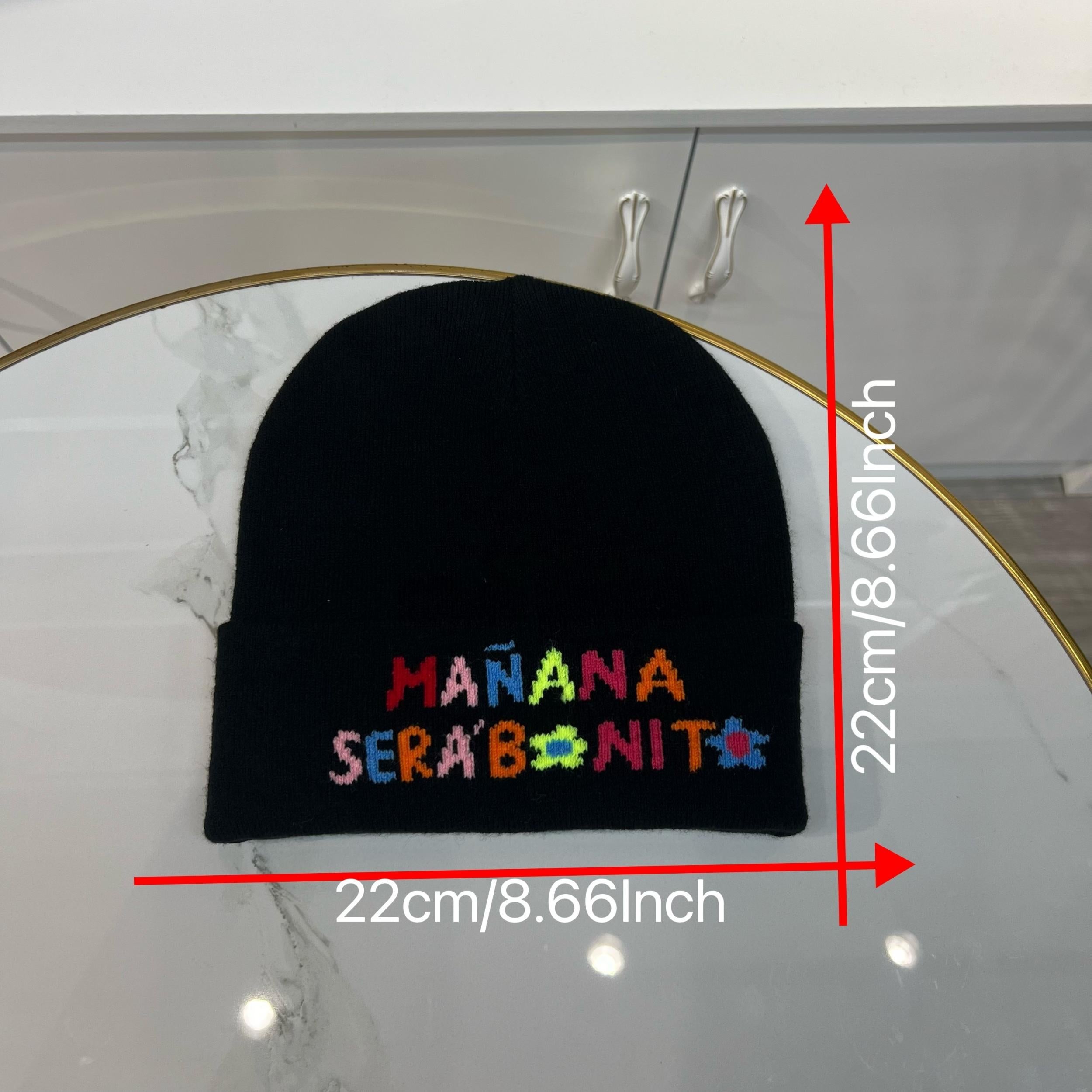 MANANA Game Peripheral Hat Autumn Winter Warm Knitted Hat Solid Woolen Hat