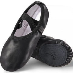 Girls' Split Sole Ballet Shoes - Comfortable and Durable - Toddler to Big Kid