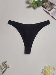 3 Pack Plus Size Seamless Low Rise Panties Set