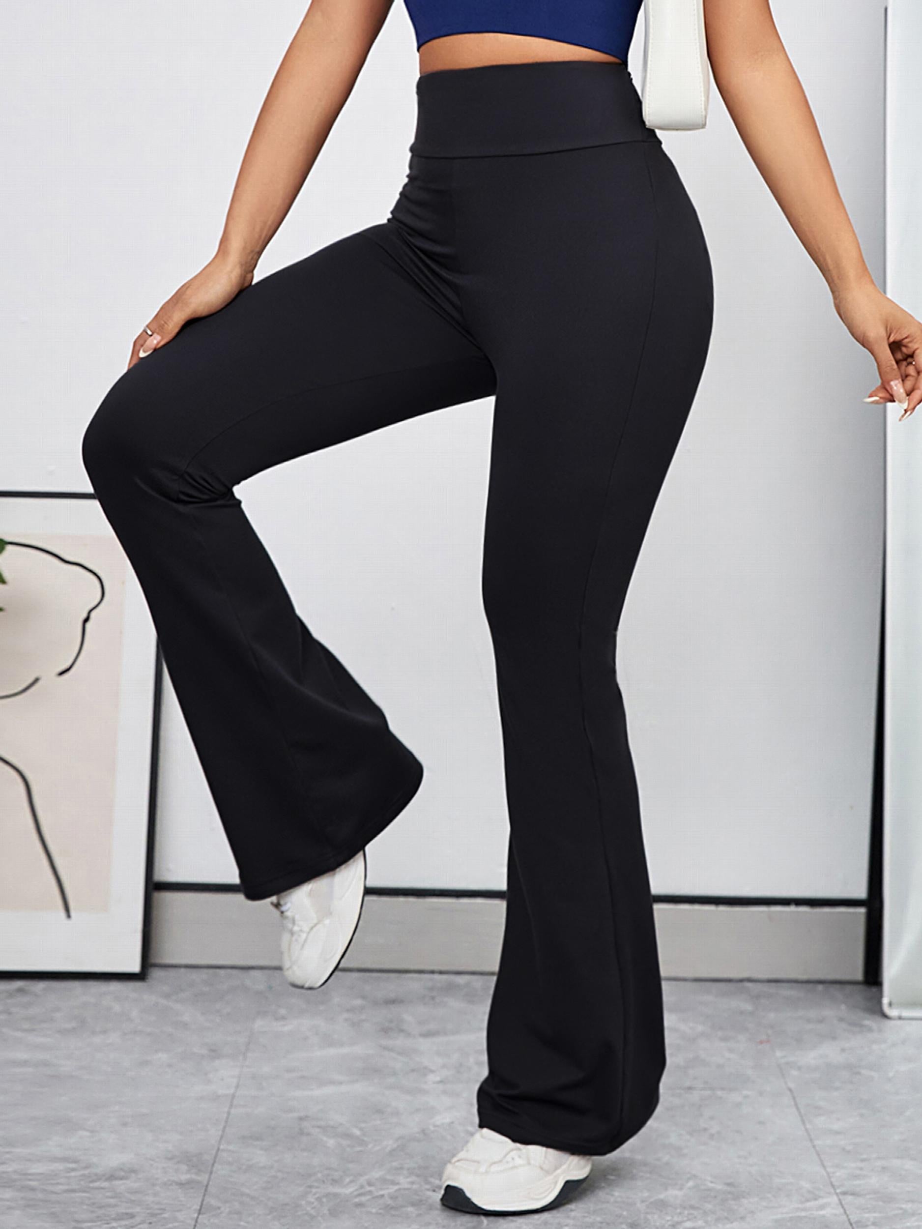High Waist Flared Yoga Pants Women's Activewear