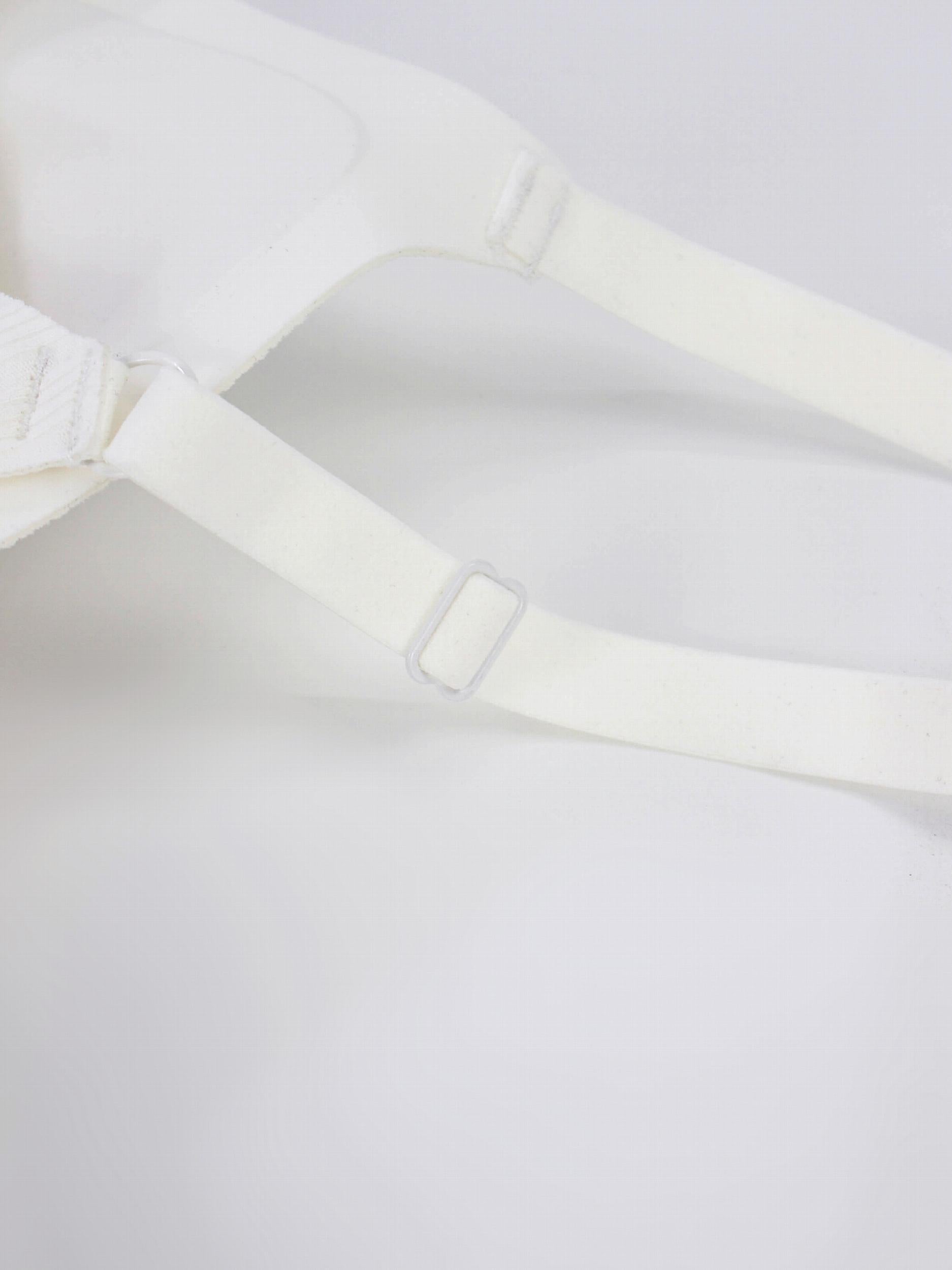 Striped Side Wireless Bra Breathable Everyday Lingerie