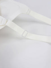 Striped Side Wireless Bra Breathable Everyday Lingerie