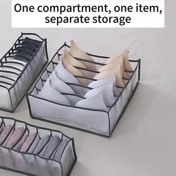11 Grids Mesh Closet Shelf Organizer for Socks Leggings