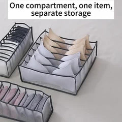 11 Grids Mesh Closet Shelf Organizer for Socks Leggings