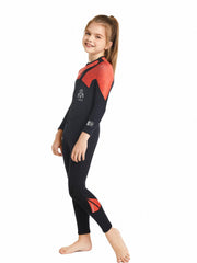 Girls Long Sleeve Swimwear for Swimming Diving Summer Fun
