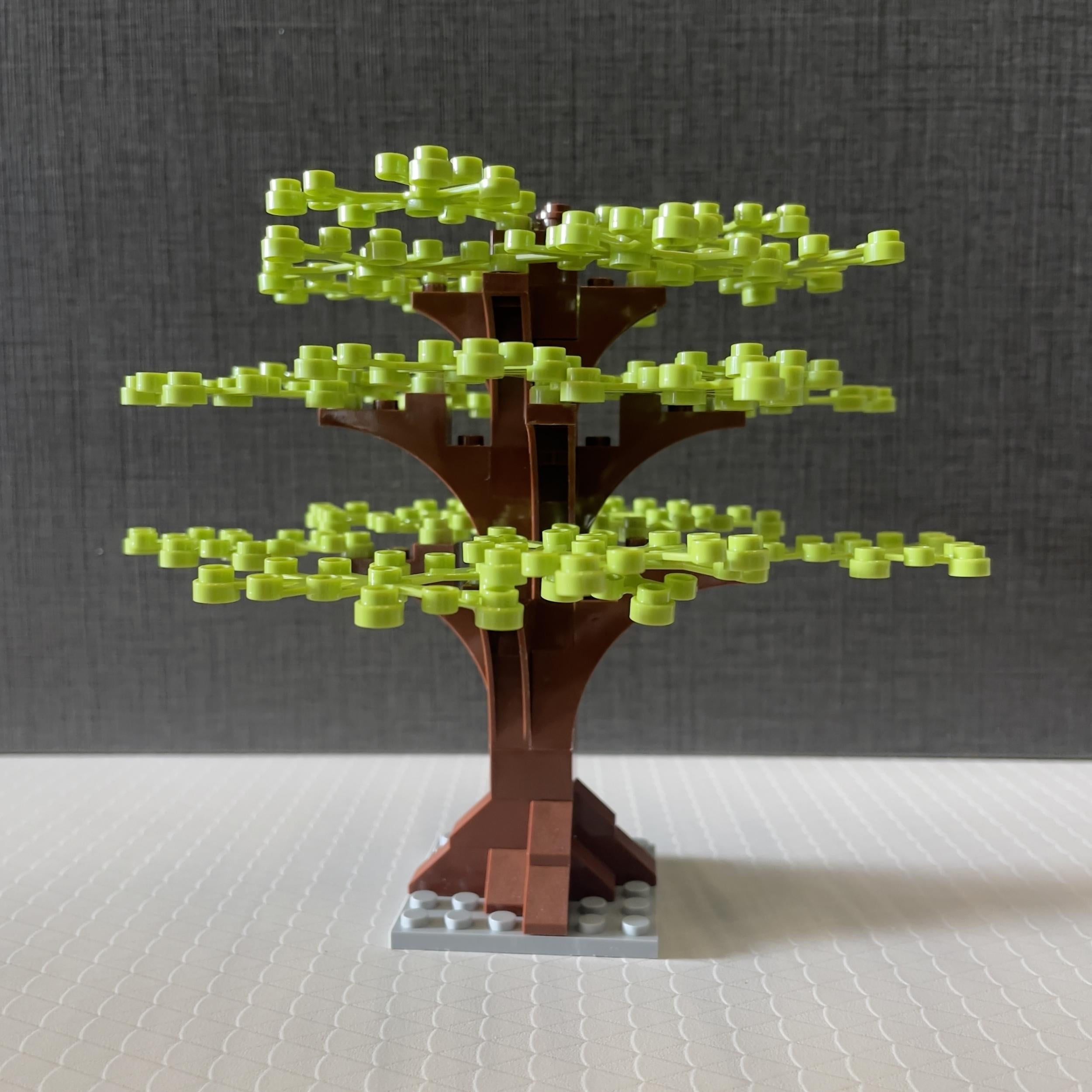 Big Tree Forest Road MOC Building Blocks DIY Mix and Match