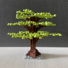 Big Tree Forest Road MOC Building Blocks DIY Mix and Match