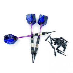 3pcs Soft Tip Darts Set 218g pc with Storage Box & 36pcs Replaceable Tips