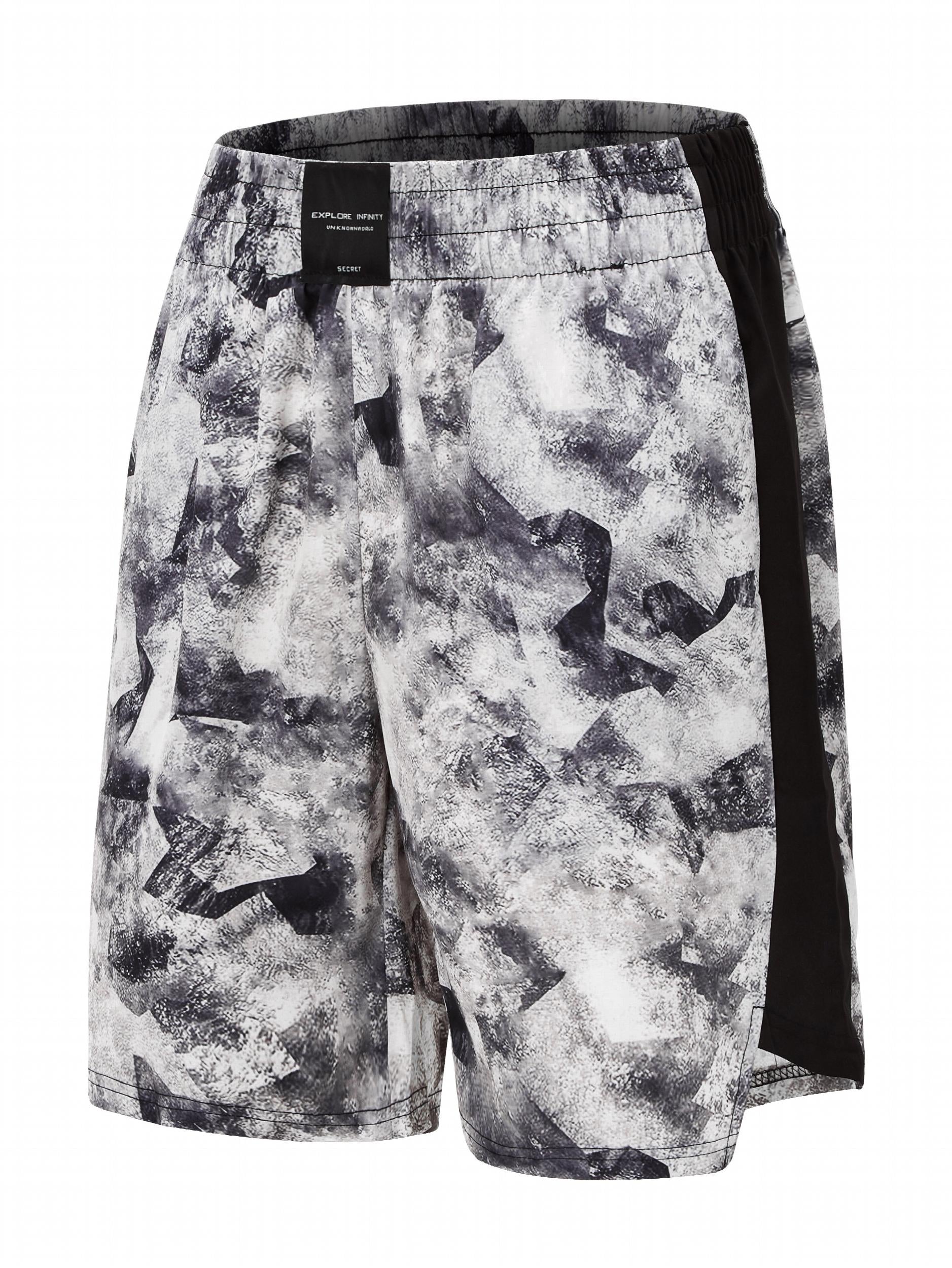 Men's Tie Dye Training Shorts - Comfy Loose Fit